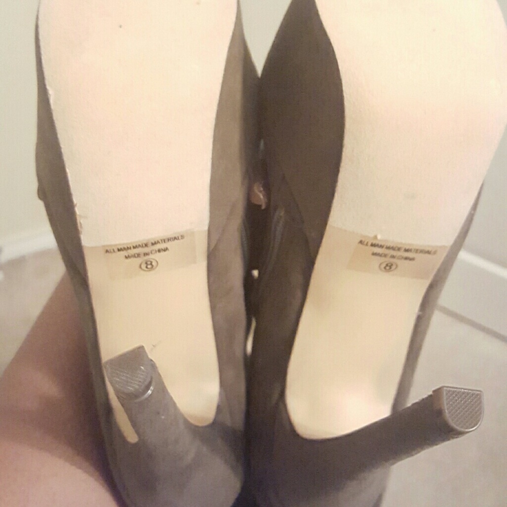 Olive green boots